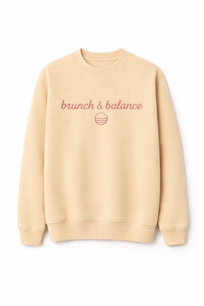 Sudadera Brunch and Balance by Quetzal Atlethic
