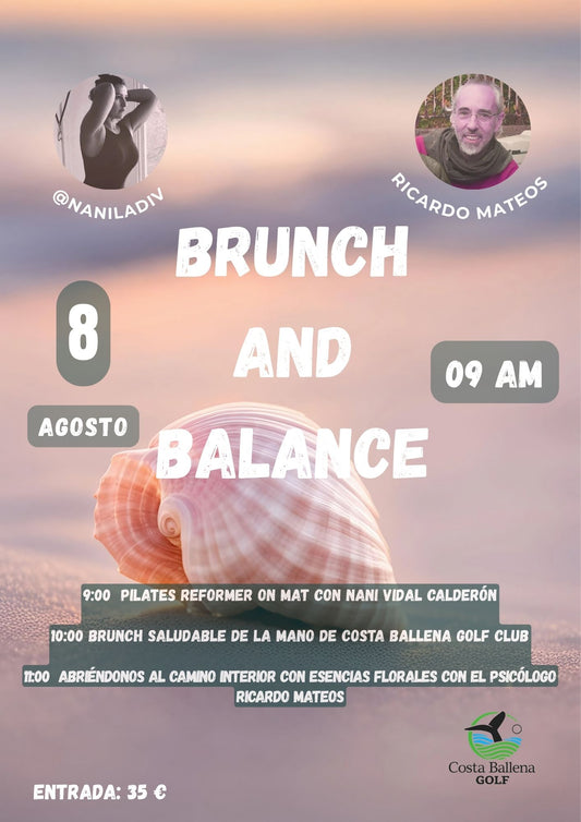 Evento exclusivo Brunch and Balance 8 de agosto